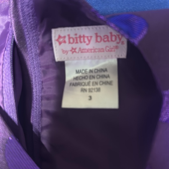 Purple party dress,  American Girl Dress - Picture 5 of 6